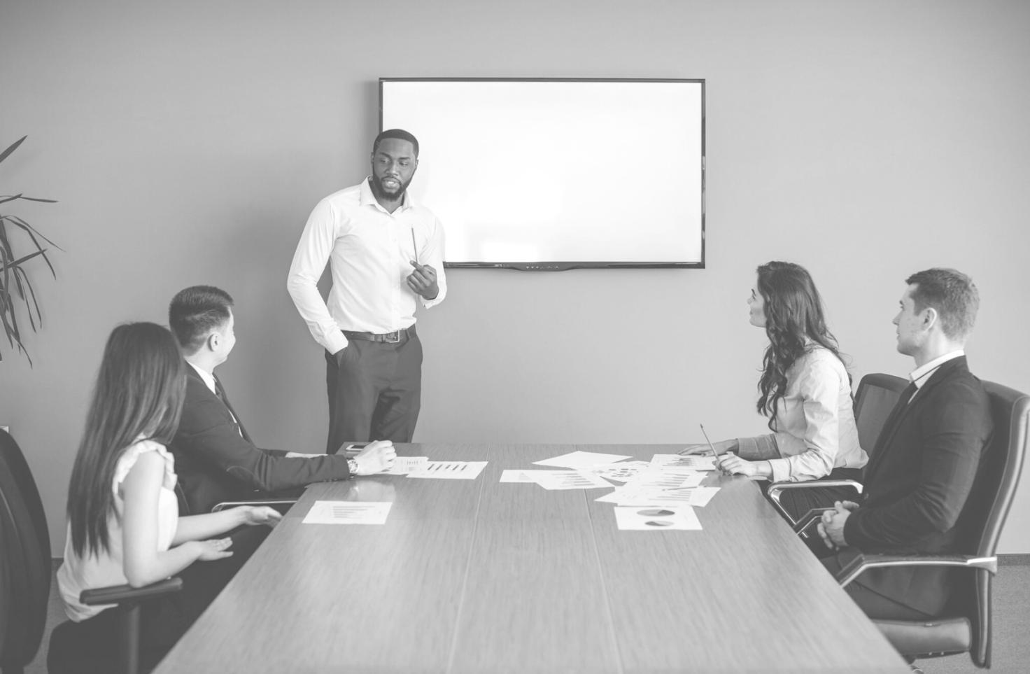Families working together on financial planning exercises